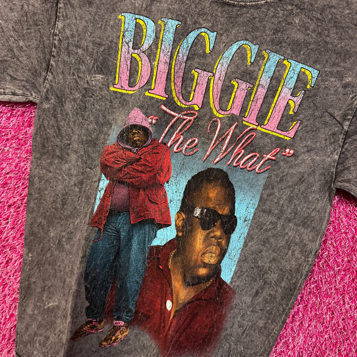Biggie Smalls The What Ready to Die Album Art Hip Hop Tee M product image 4