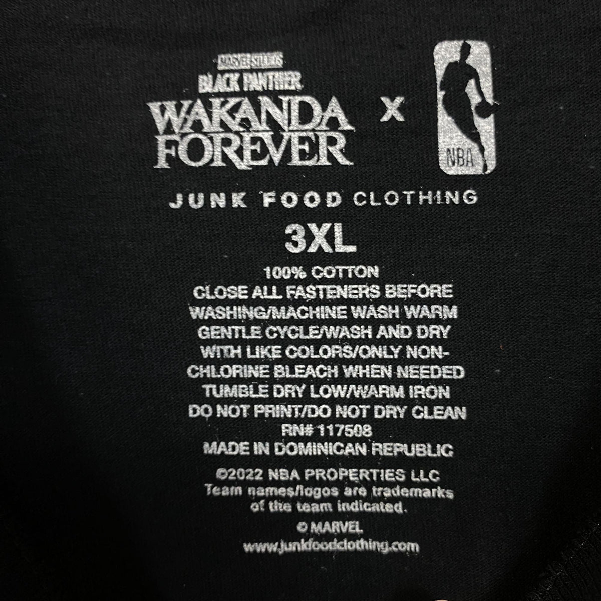 Junk Food Phoenix Suns NBA x Marvel Black Panther Wakanda product image 4