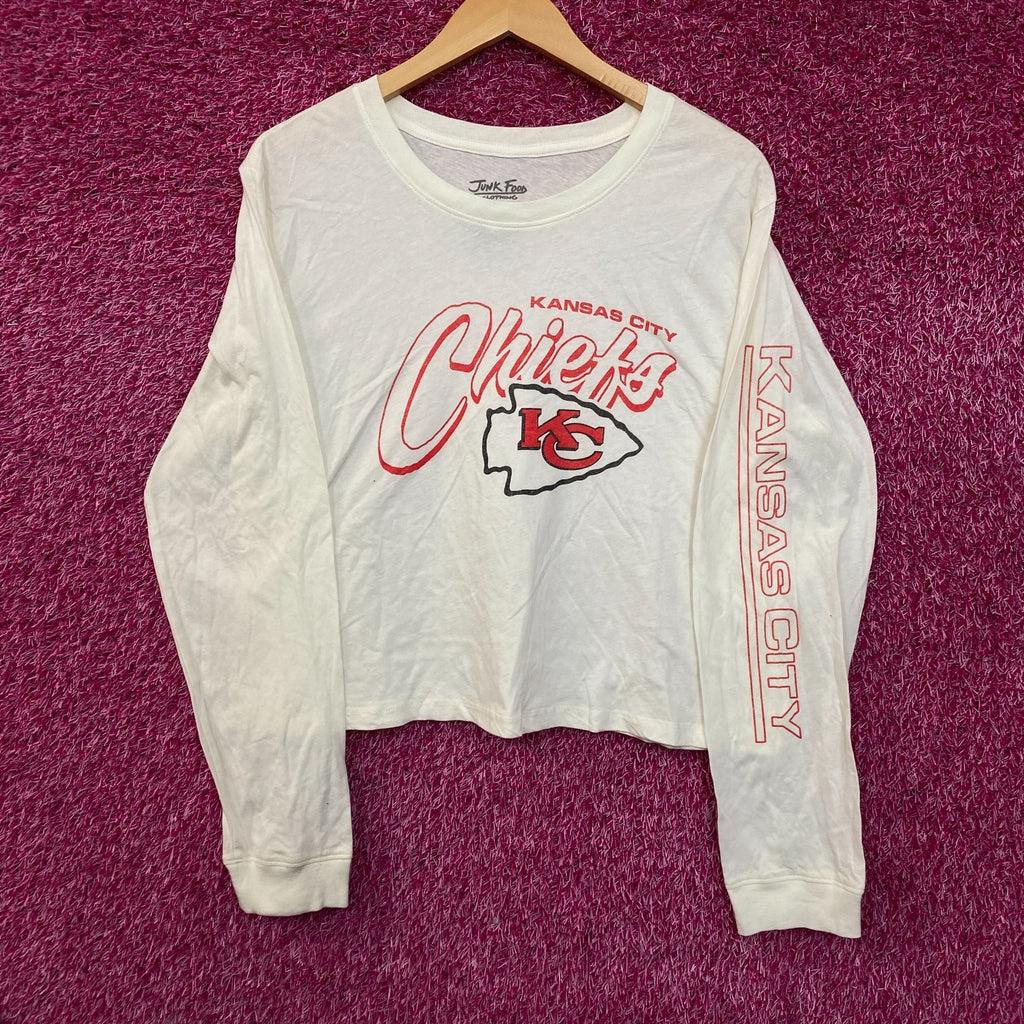 Junk Food NFL Kansas City Chiefs Long Sleeve Cropped product image 1