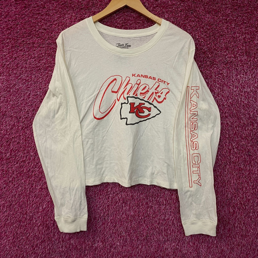 Junk Food NFL Kansas City Chiefs Long Sleeve Cropped product image 3
