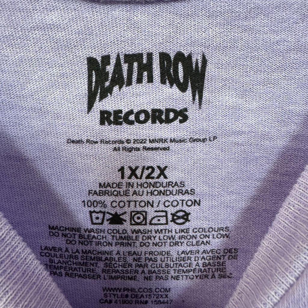 Death Row Records LBC Low Rider Rap Record Label Tee 1X/2X product image 4