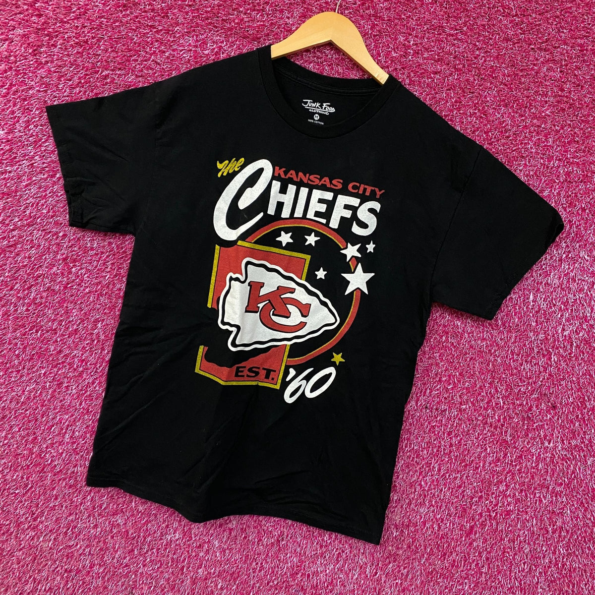 Junk Food Clothing Kansas City Chiefs Star Power Graphic product image 3