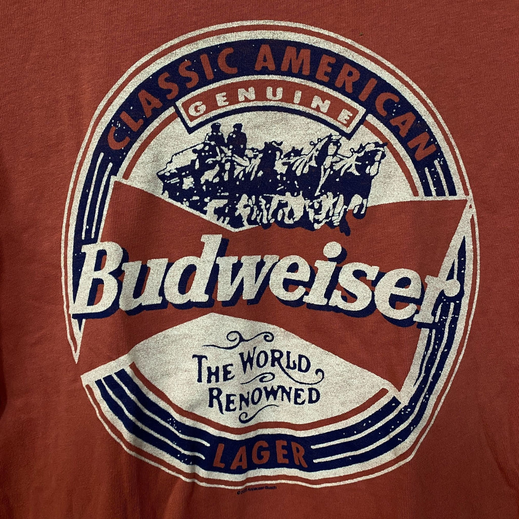 Budweiser World Renowned Classic American Lager T-shirt product image 2