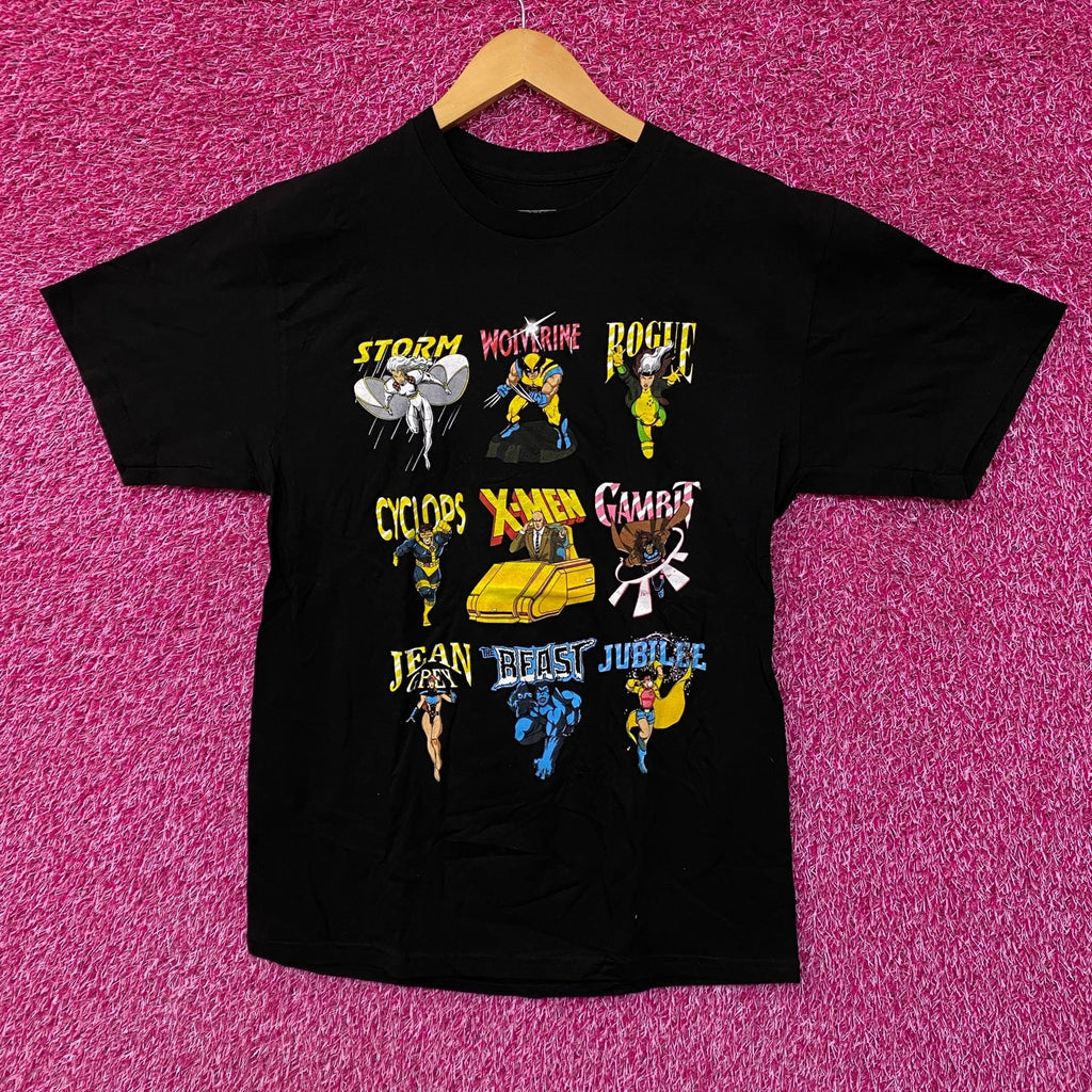 X-Men Animated Series Team Character Credit Marvel Tee M product image 1