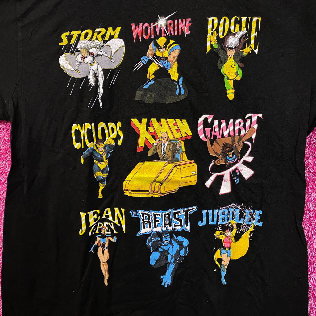 X-Men Animated Series Team Character Credit Marvel Tee M product image 2