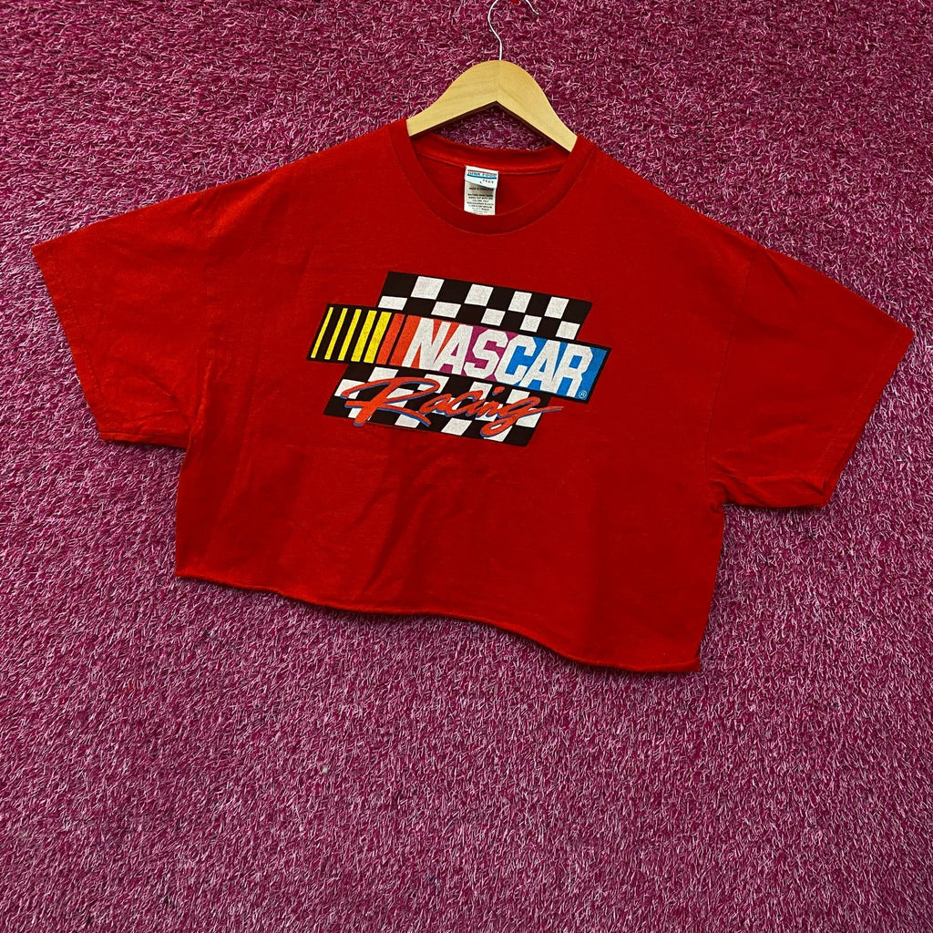 Junk Food Clothing NASCAR Racing Flea Market Crop Tee Large product image 3