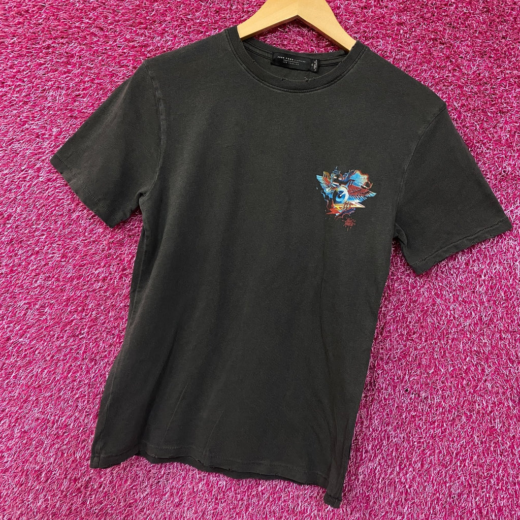 Junk Food Clothing Rick Griffin Flying Eyeball Vintage Tee product image 3