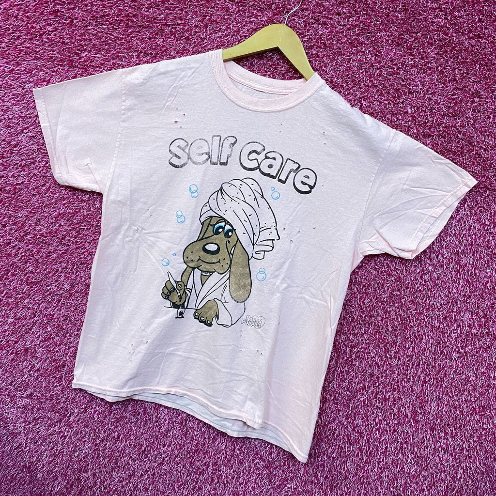 Self Care Dog Spa Distressed Pound Puppies TV Series Tee M/L product image 3