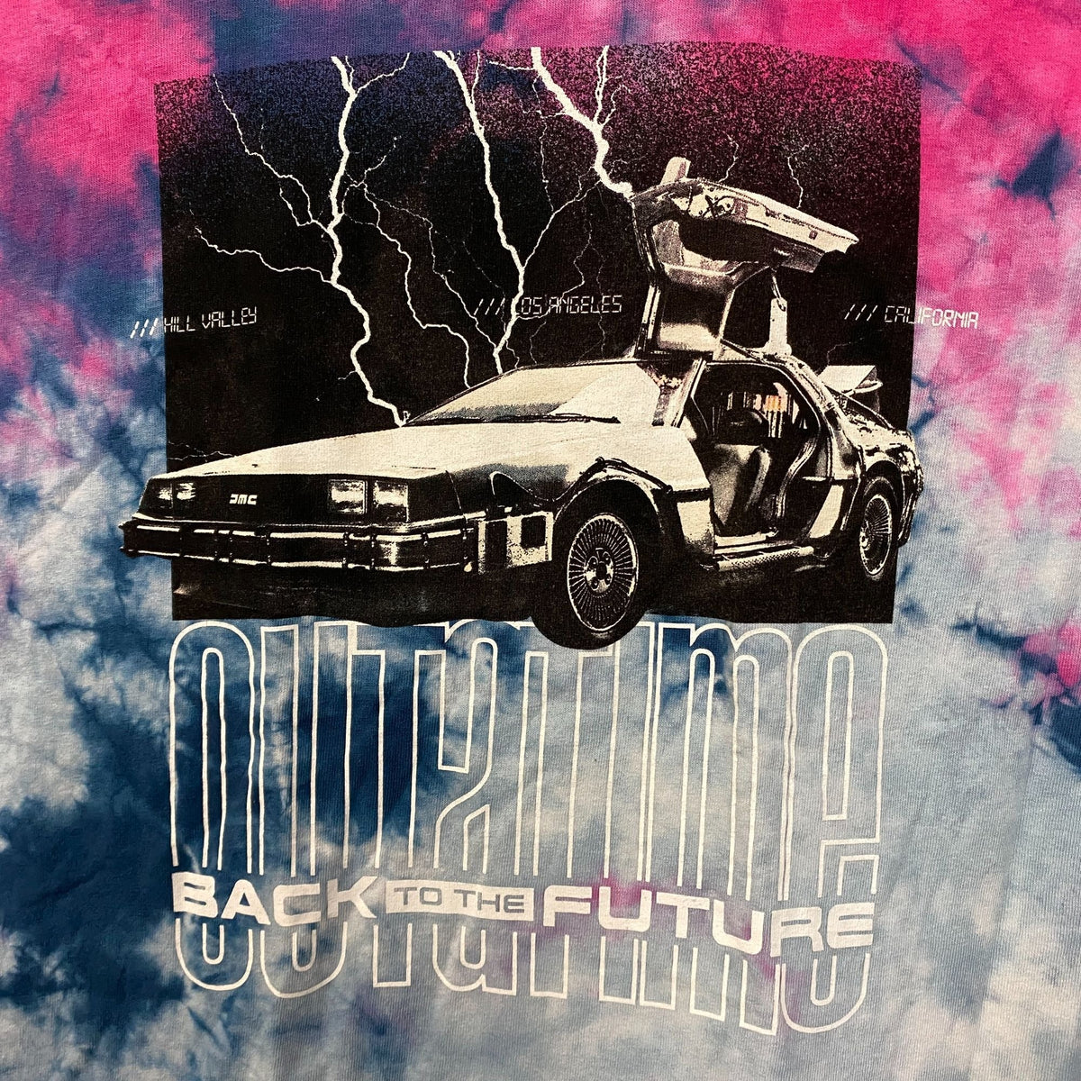 Back to the Future tiedye Movie Promo Tshirt size medium product image 2