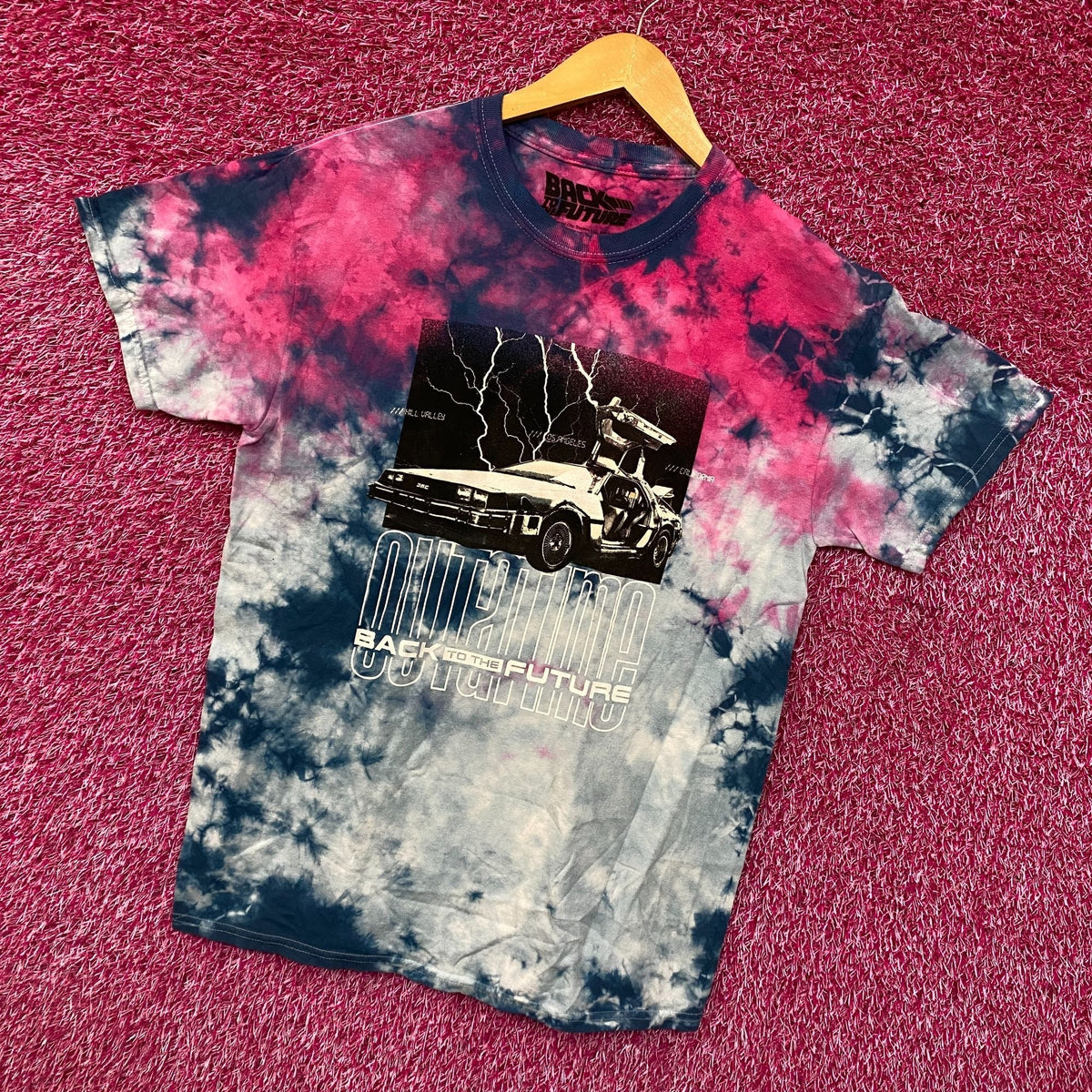 Back to the Future tiedye Movie Promo Tshirt size medium product image 3