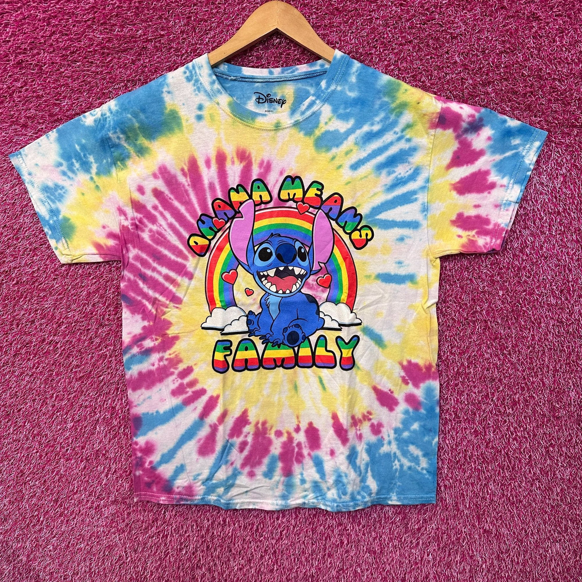 Stitch Ohana Means Family Lilo & Disney Tie Dye L product image 1