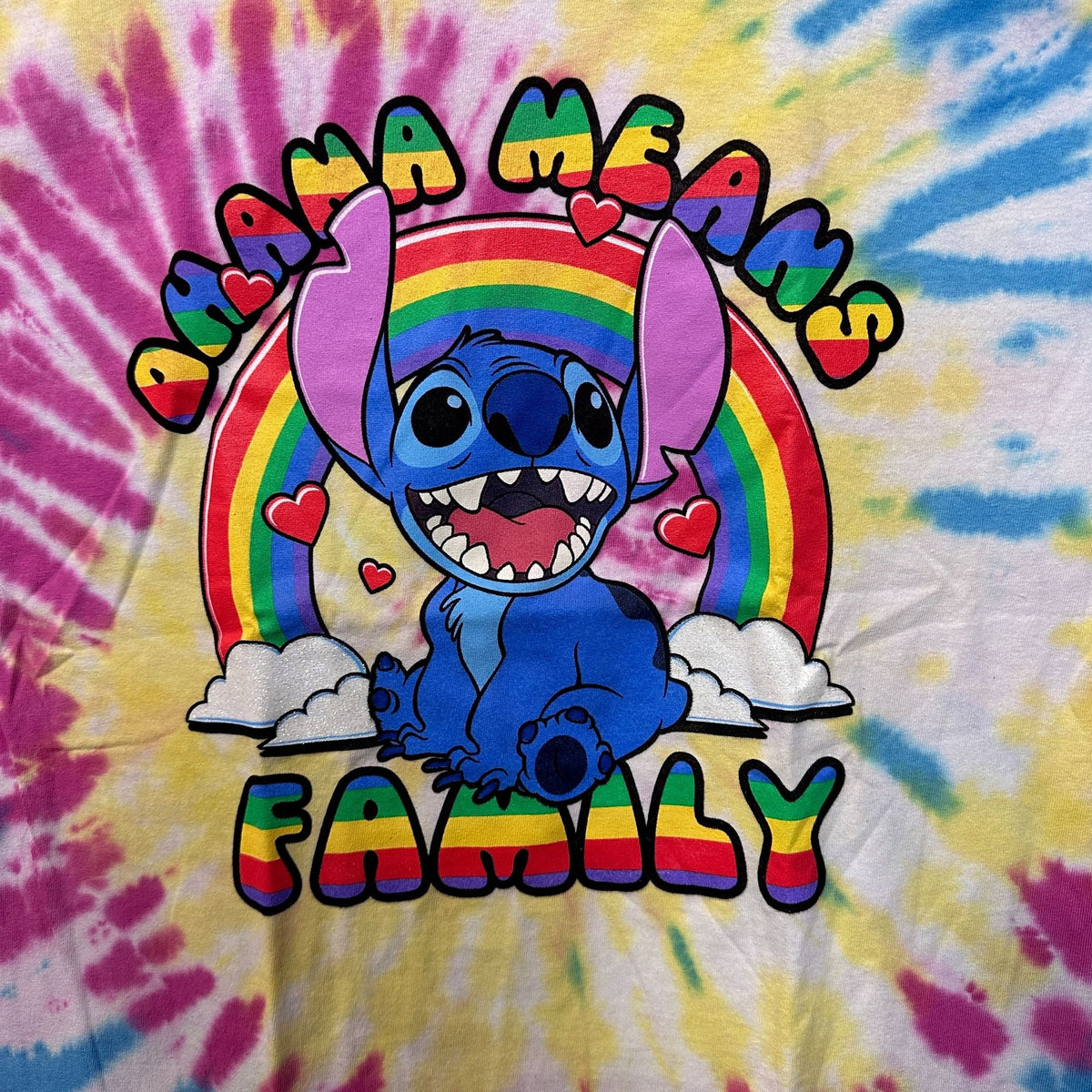 Stitch Ohana Means Family Lilo & Disney Tie Dye L product image 2