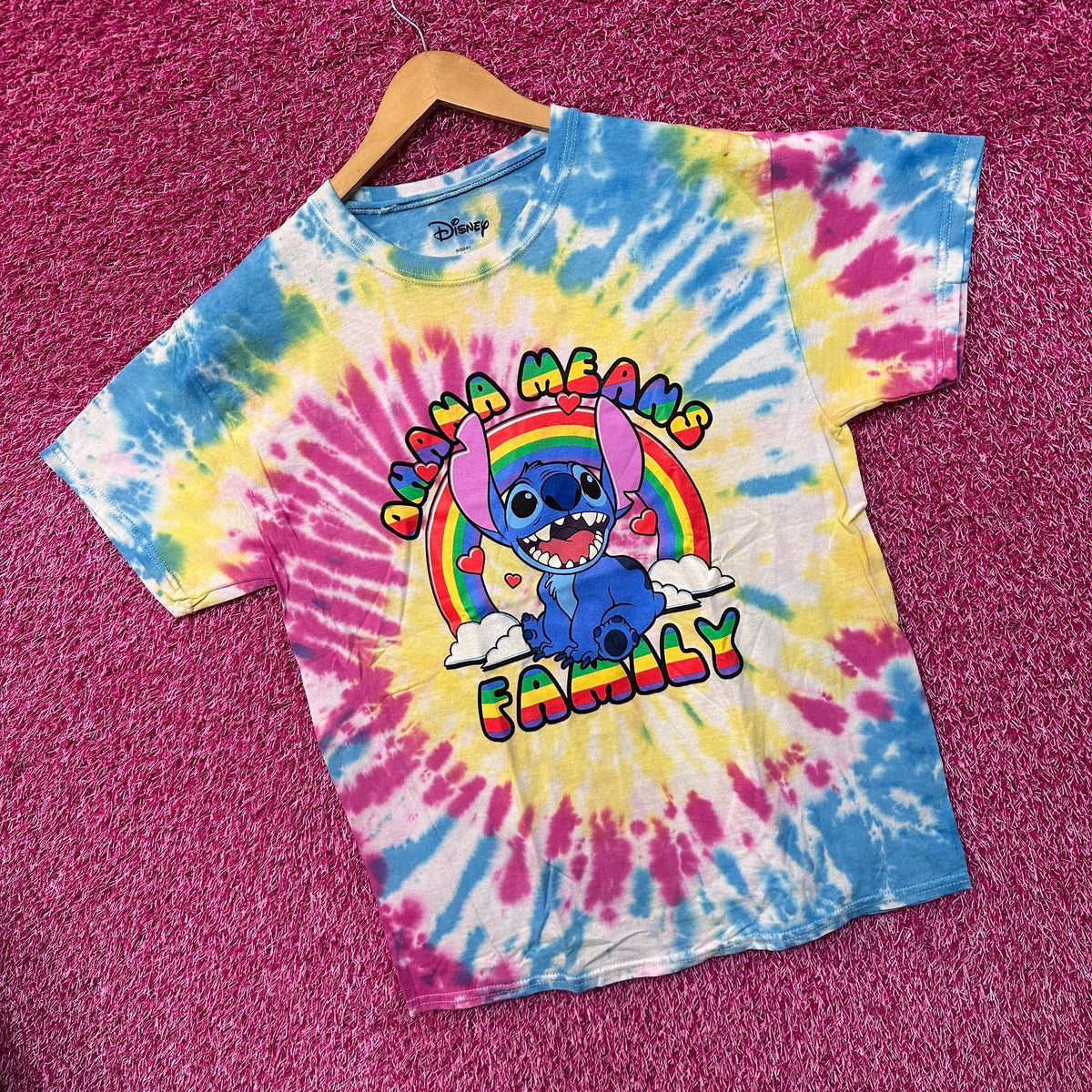 Stitch Ohana Means Family Lilo & Disney Tie Dye L product image 3