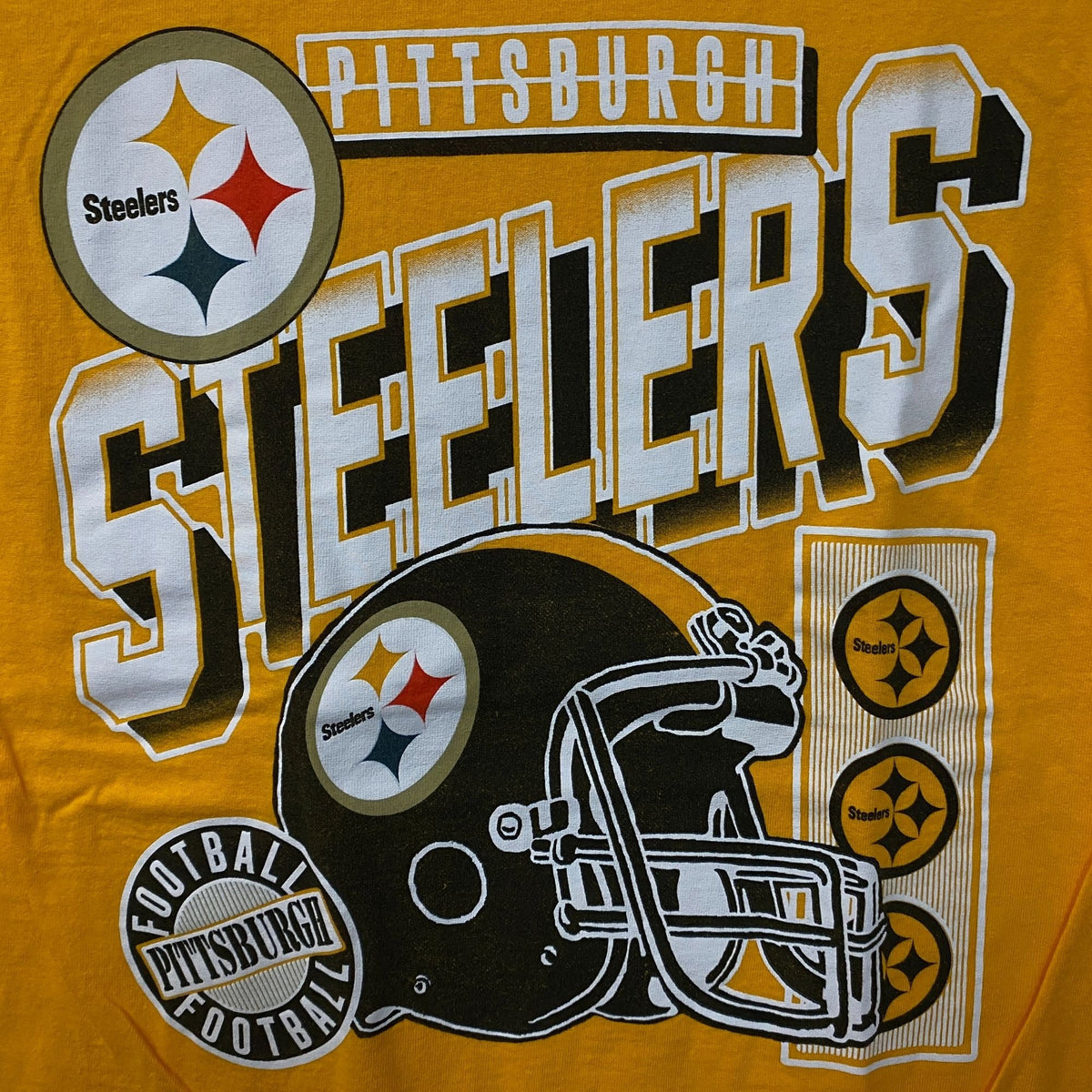 Junk Food Pittsburgh Steelers Checkdown Flea Market T-Shirt product image 6