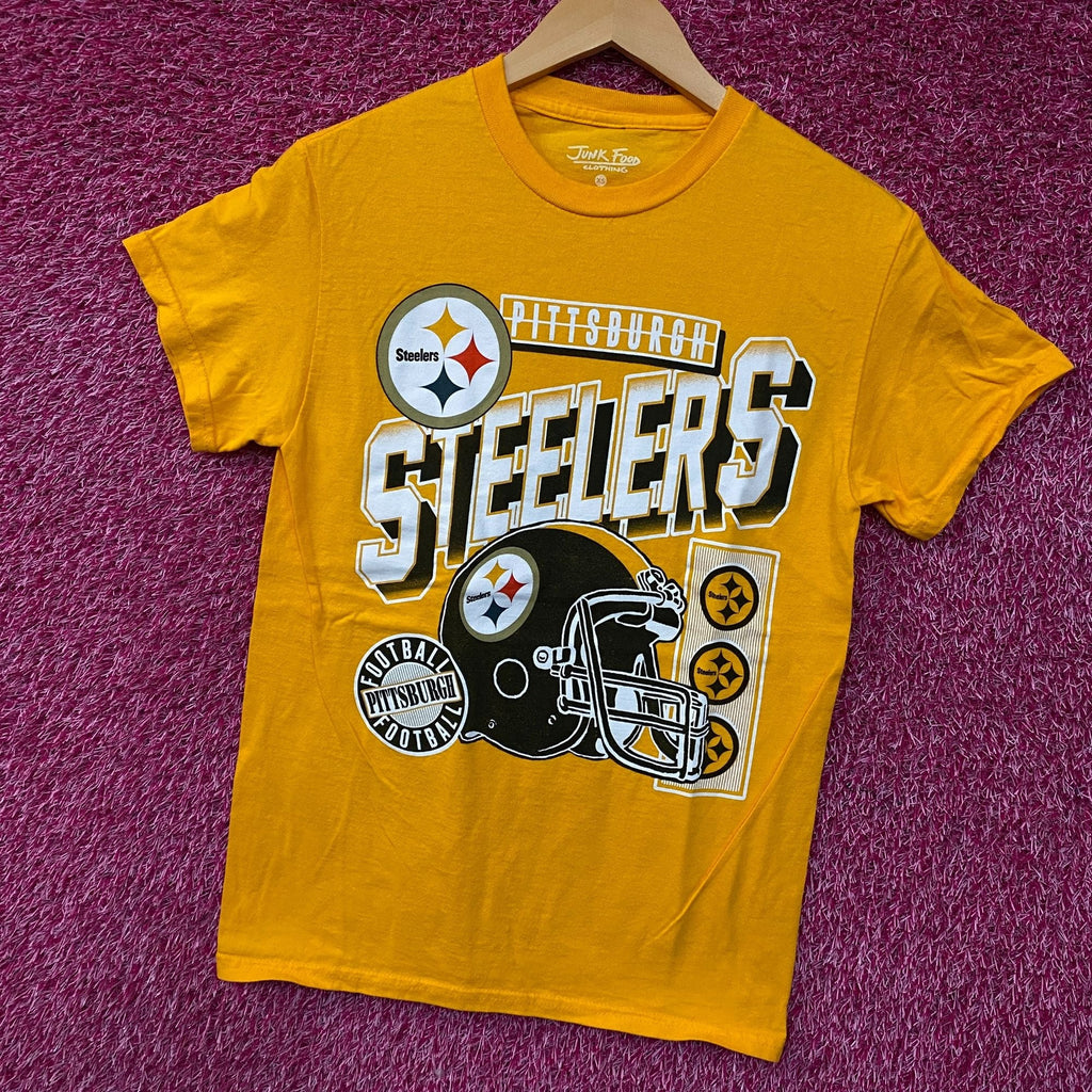 Junk Food Pittsburgh Steelers Checkdown Flea Market T-Shirt product image 3