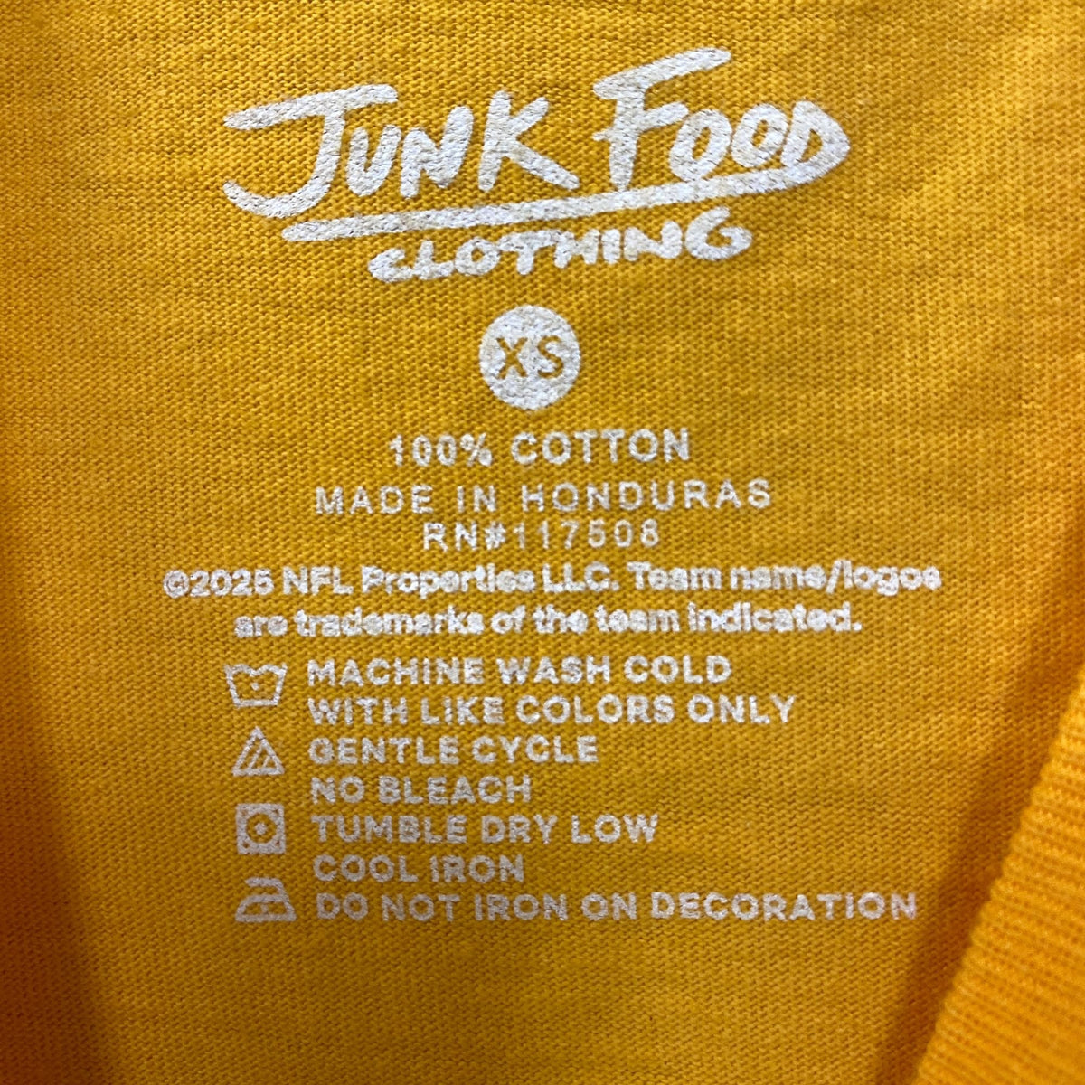 Junk Food Pittsburgh Steelers Checkdown Flea Market T-Shirt product image 8