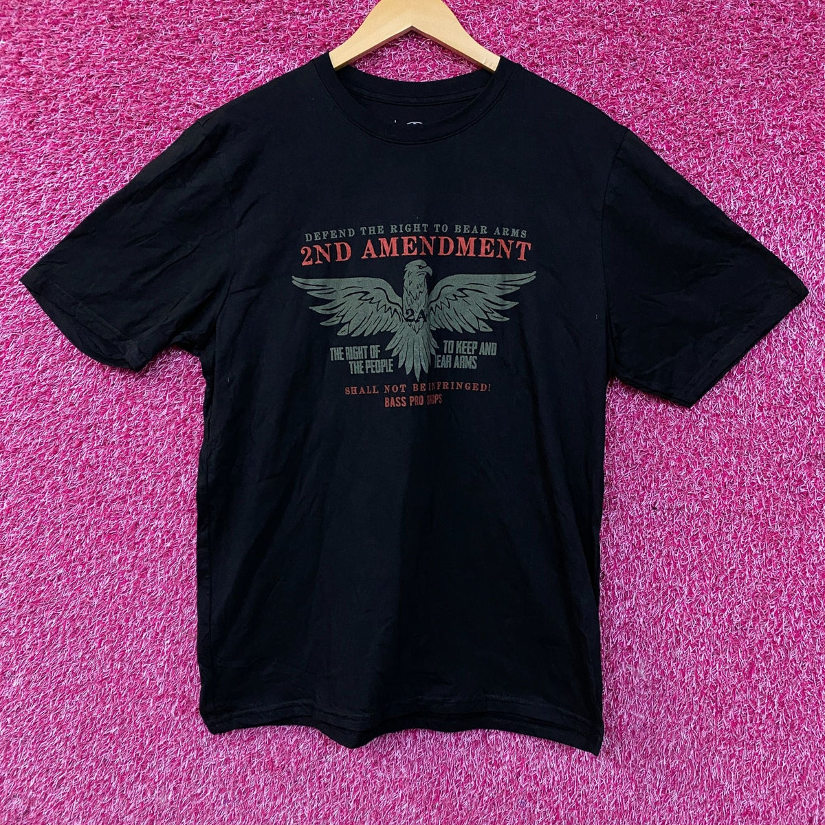 Bass Pro Shops 2nd Amendment Eagle Graphic T-shirt Large product image 1