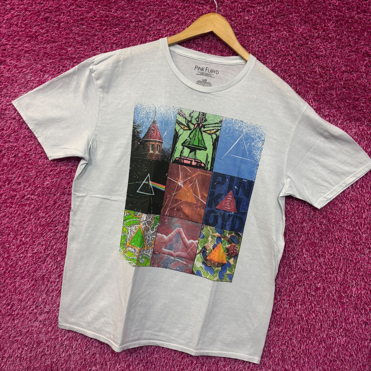 Pink Floyd Dark Side of the Moon album T-shirt size large product image 3