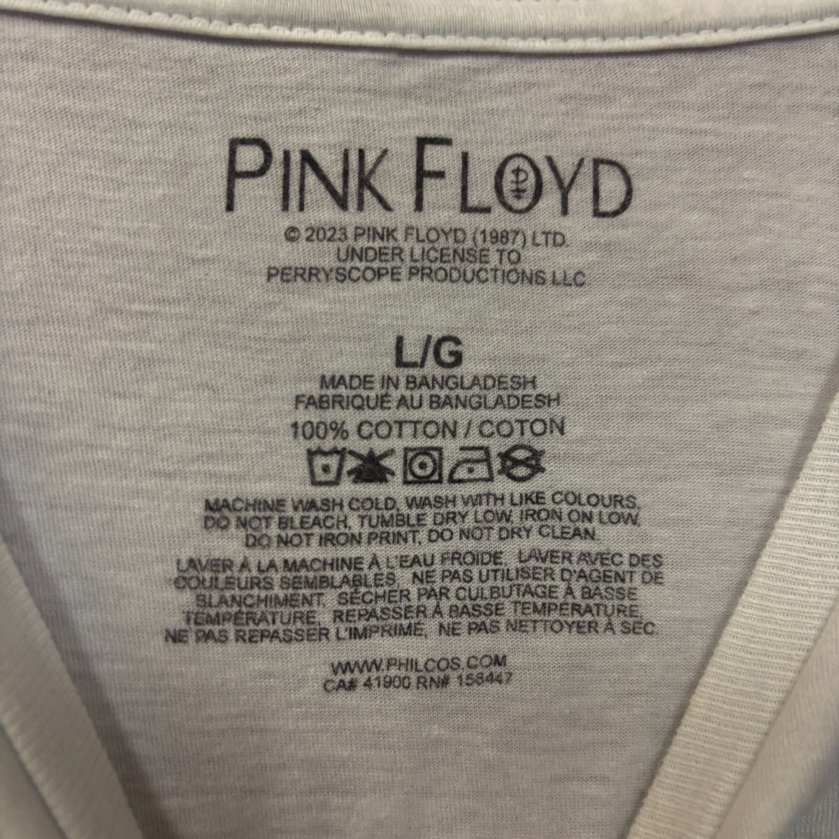 Pink Floyd Dark Side of the Moon album T-shirt size large product image 4