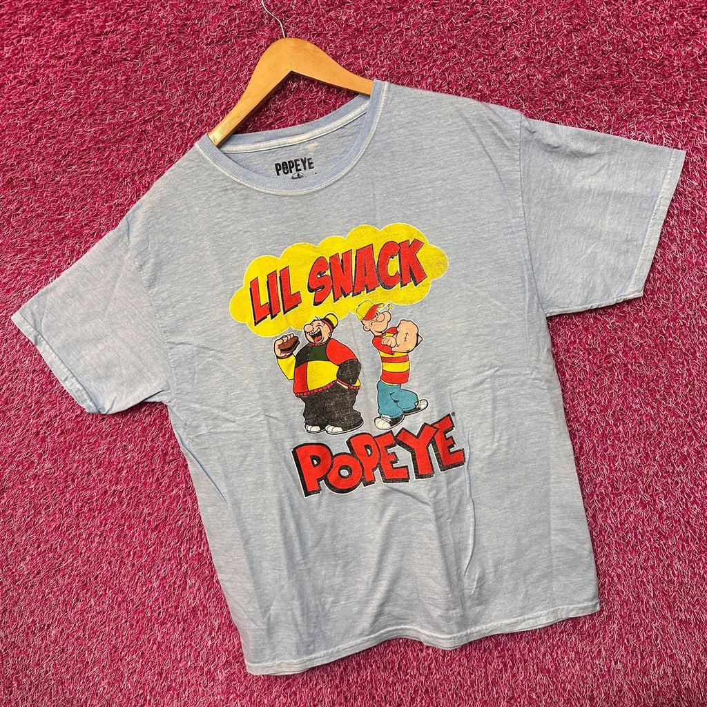 Popeye Lil Snack Urban Streetwear Duo Animated Series Tee L product image 3
