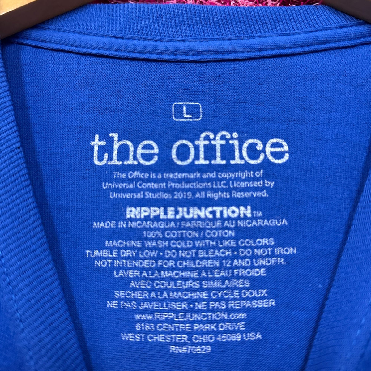The Office Michael Scott Full Resume TV Series Long Sleeve L product image 4