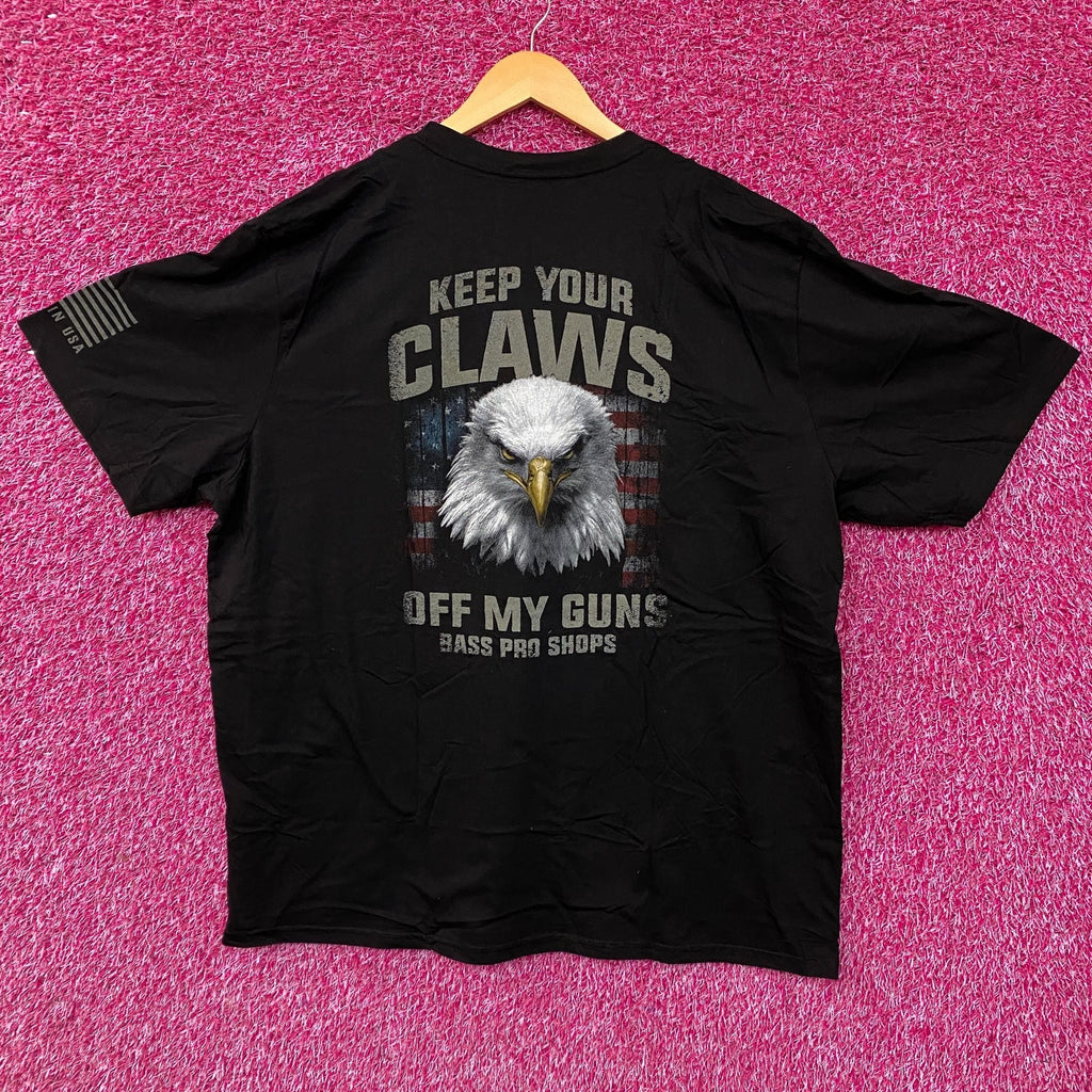 Bass Pro Shops "Claws Off My Guns" Graphic T-Shirt 2XL product image 1