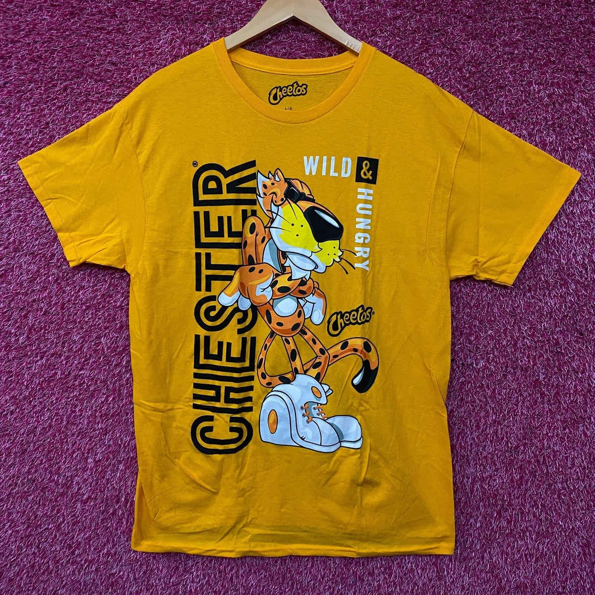 Cheetos "Wild & Hungry" Chester Cheetah Graphic T-Shirt product image 1