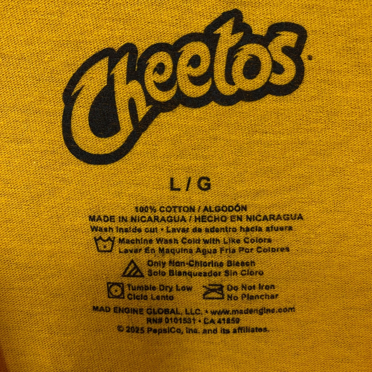 Cheetos "Wild & Hungry" Chester Cheetah Graphic T-Shirt product image 4