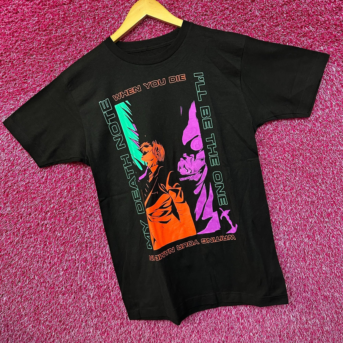 Death Note Write Your Name Light Yagami & Ryuk Women’s Tee L product image 3