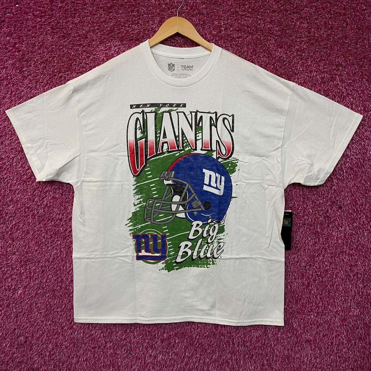 Team Apparel New York Giants Vintage-Style Helmet Logo product image 1