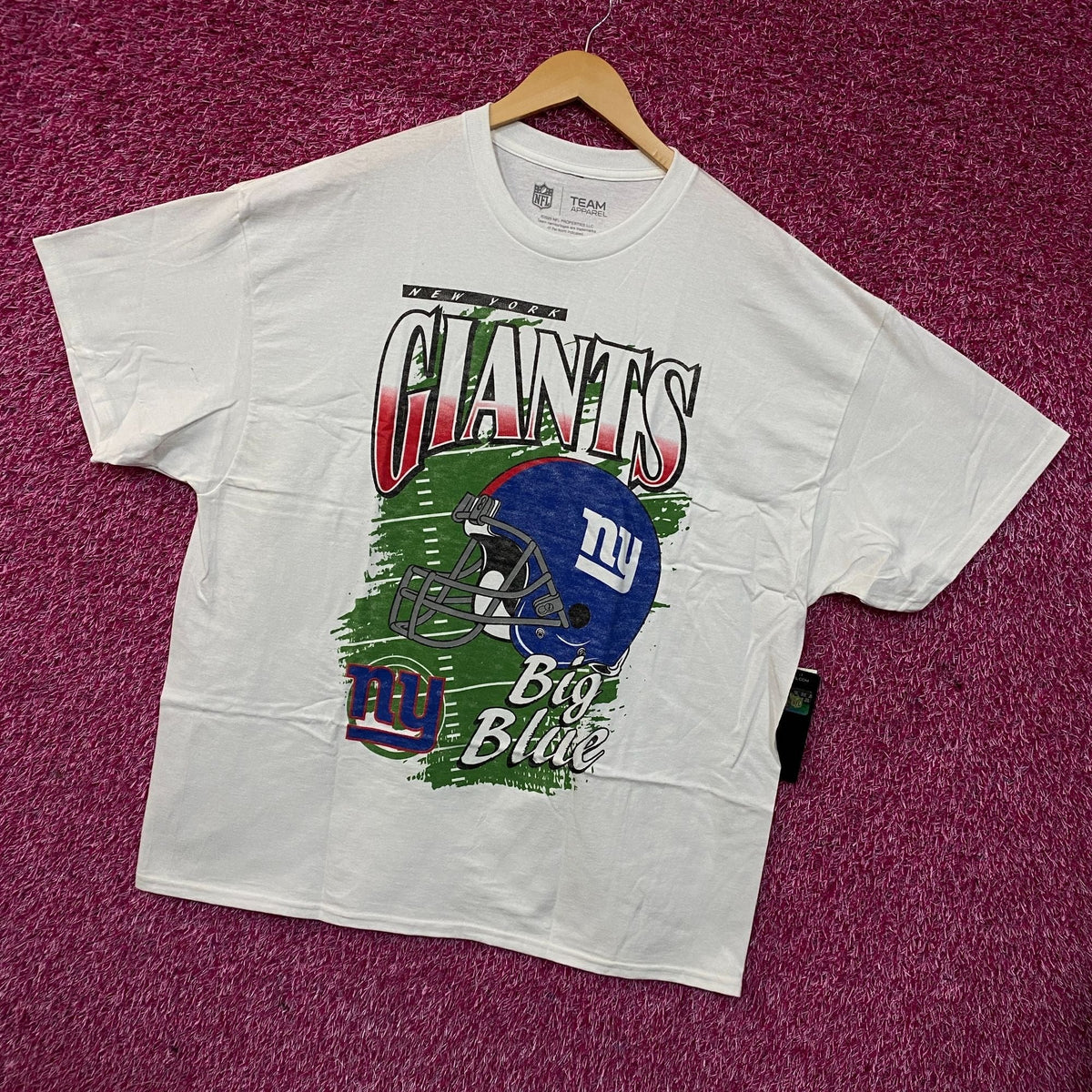 Team Apparel New York Giants Vintage-Style Helmet Logo product image 3