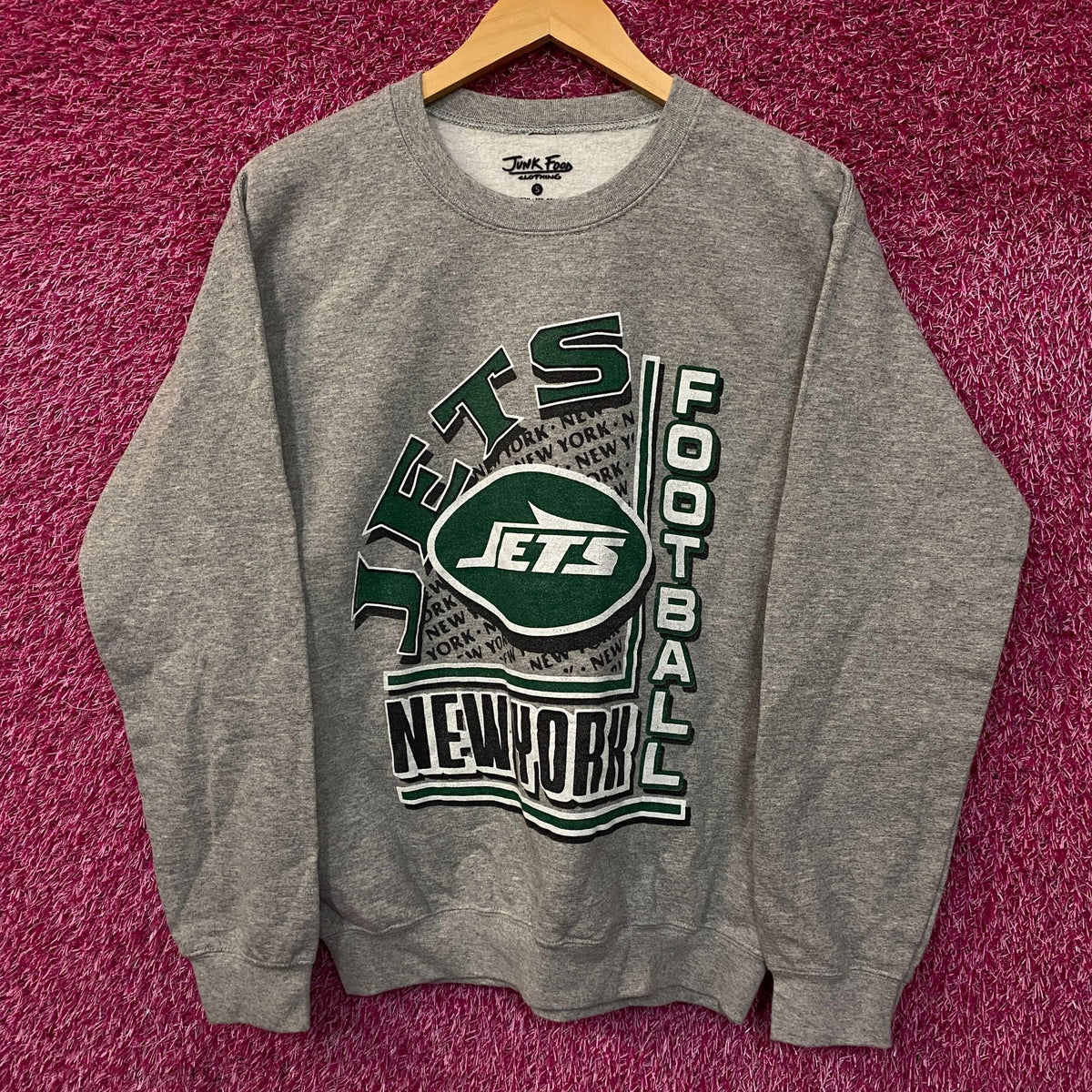 Junk Food Clothing New York Jets Backfield Crewneck product image 1