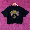 Junk Food Clothing Minnesota Vikings Women's Mock Neck Crop product image 1