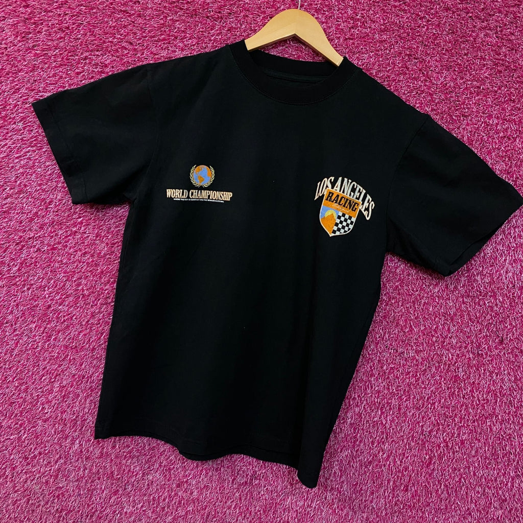 Los Angeles Racing Motorsport Vintage Style T-Shirt Small product image 3