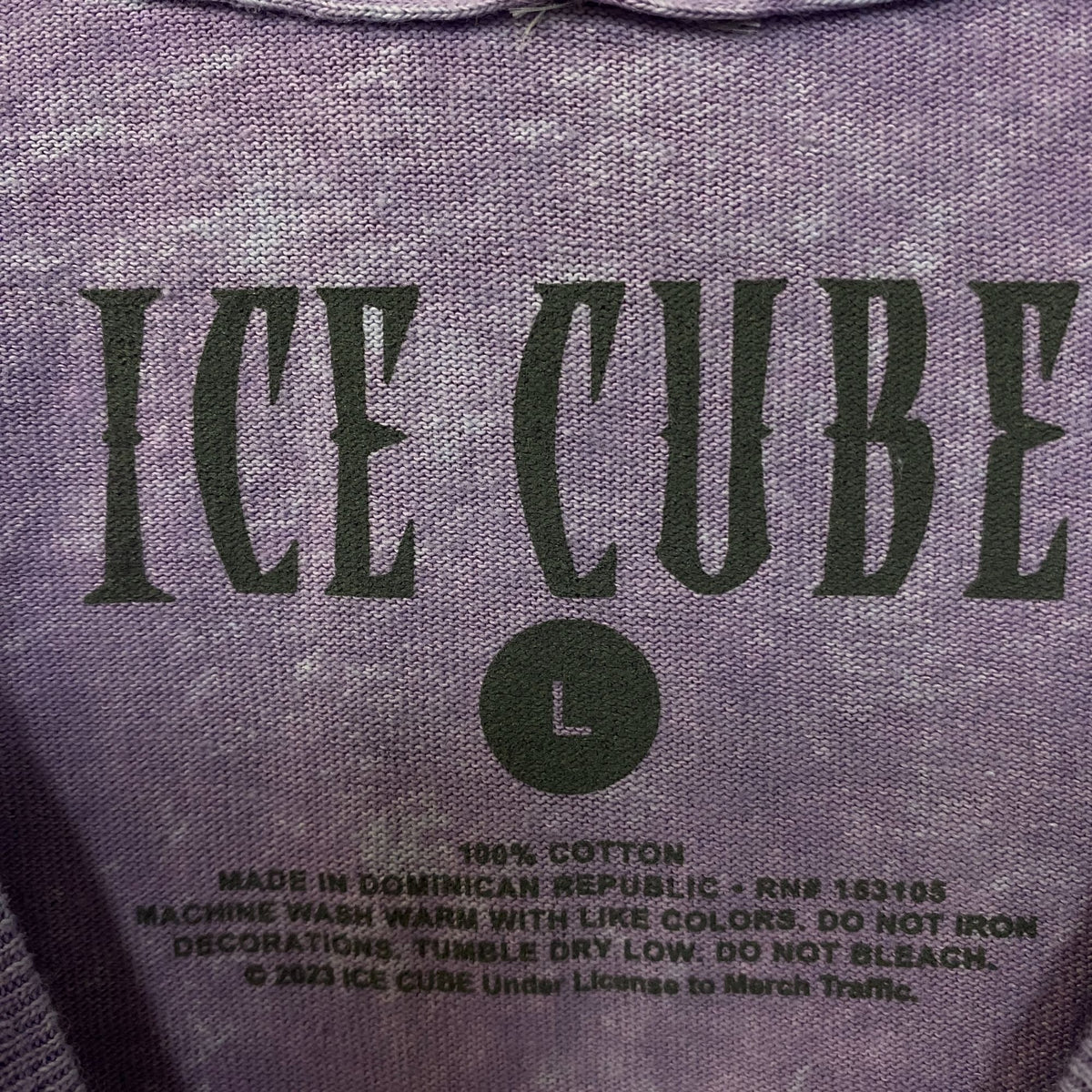 Ice Cube It Was A Good Day Lavender Graphic T-Shirt Large product image 5