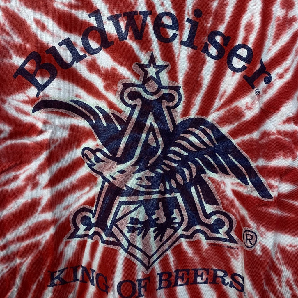 Junk Food Budweiser King Of Beer Logo Tie Dye Flea Market product image 2