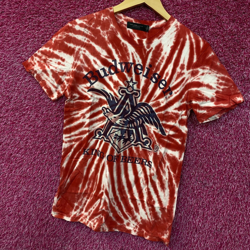 Junk Food Budweiser King Of Beer Logo Tie Dye Flea Market product image 3