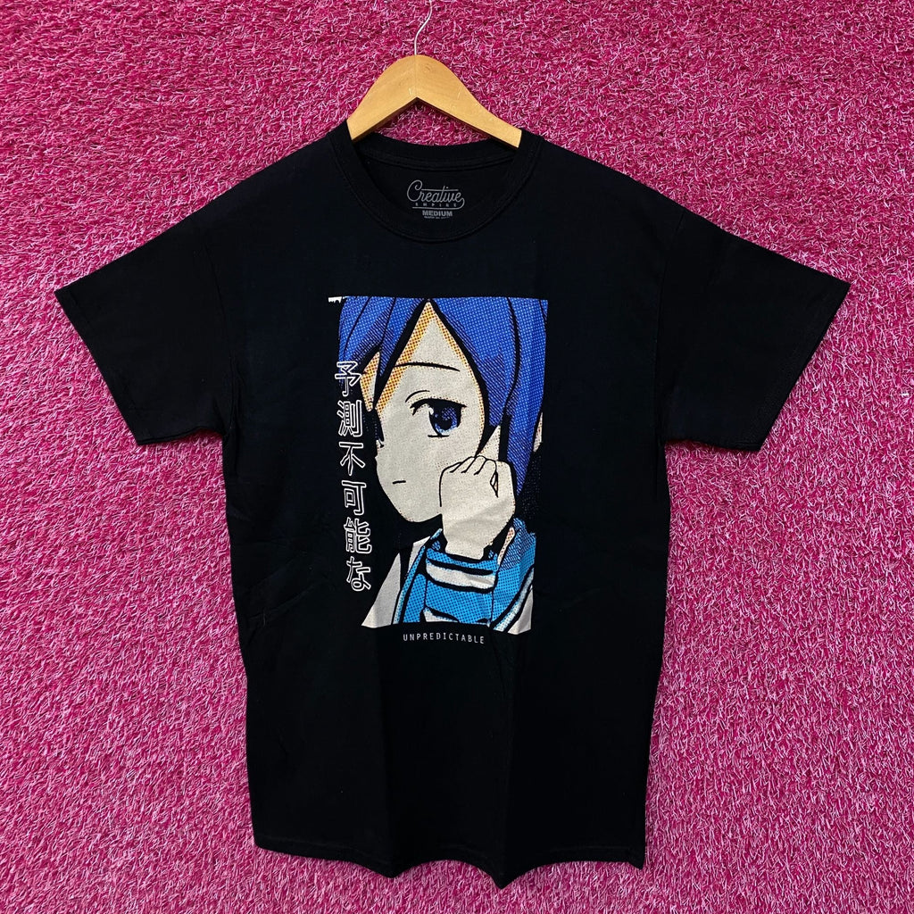 Creative Unpredictable Anime Girl Tshirt size medium product image 1