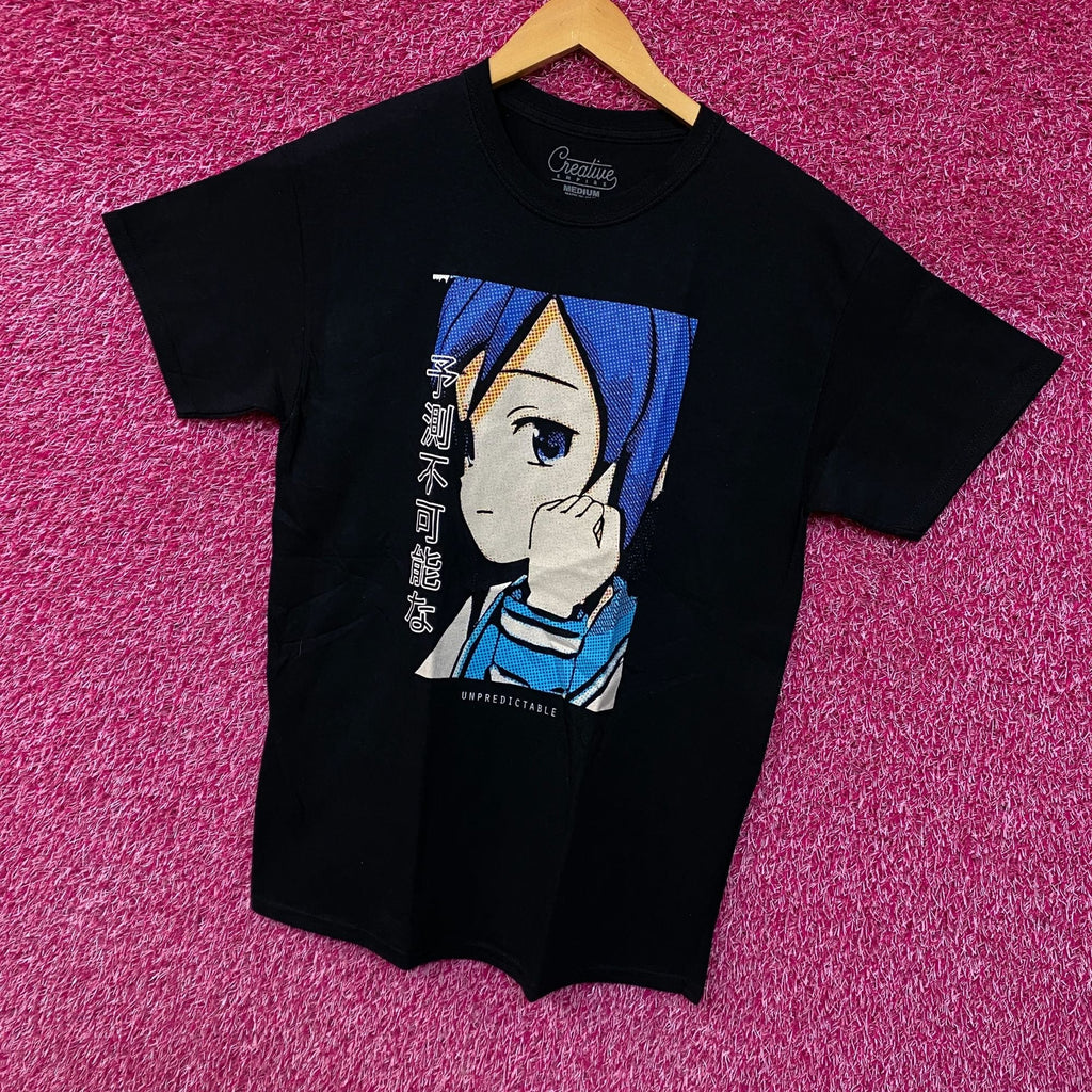 Creative Unpredictable Anime Girl Tshirt size medium product image 3