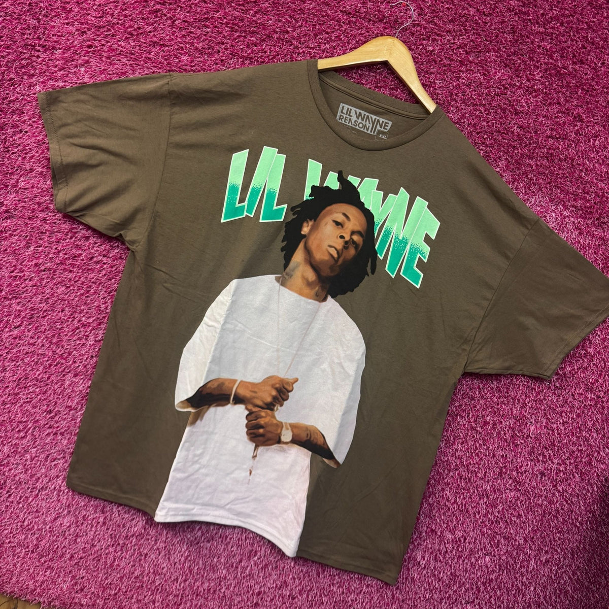 Reason x Young Money Lil Wayne Tha Carter Album Rap Tee XXL product image 3