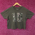 Rebellious One Grey Pink Camo Varsity Number 10 Mineral product image 1