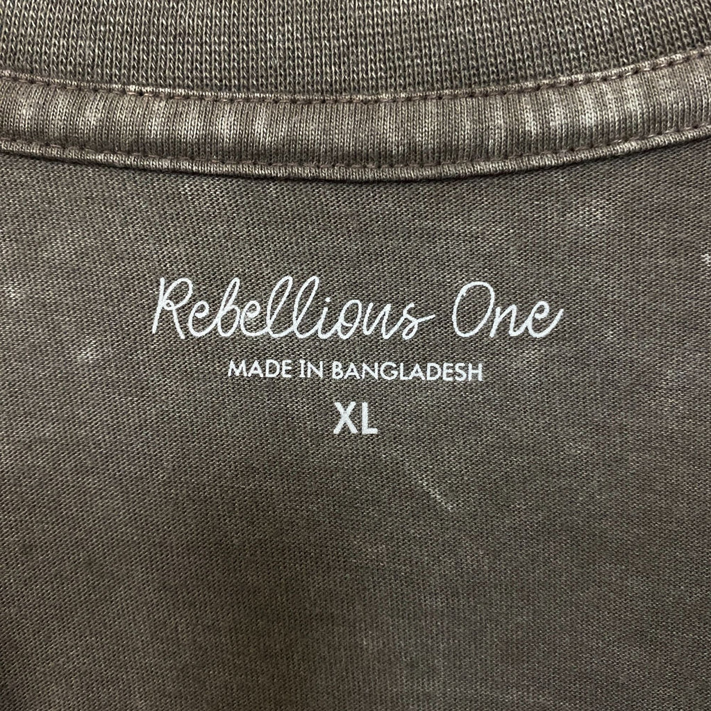 Rebellious One Grey Pink Camo Varsity Number 10 Mineral product image 4