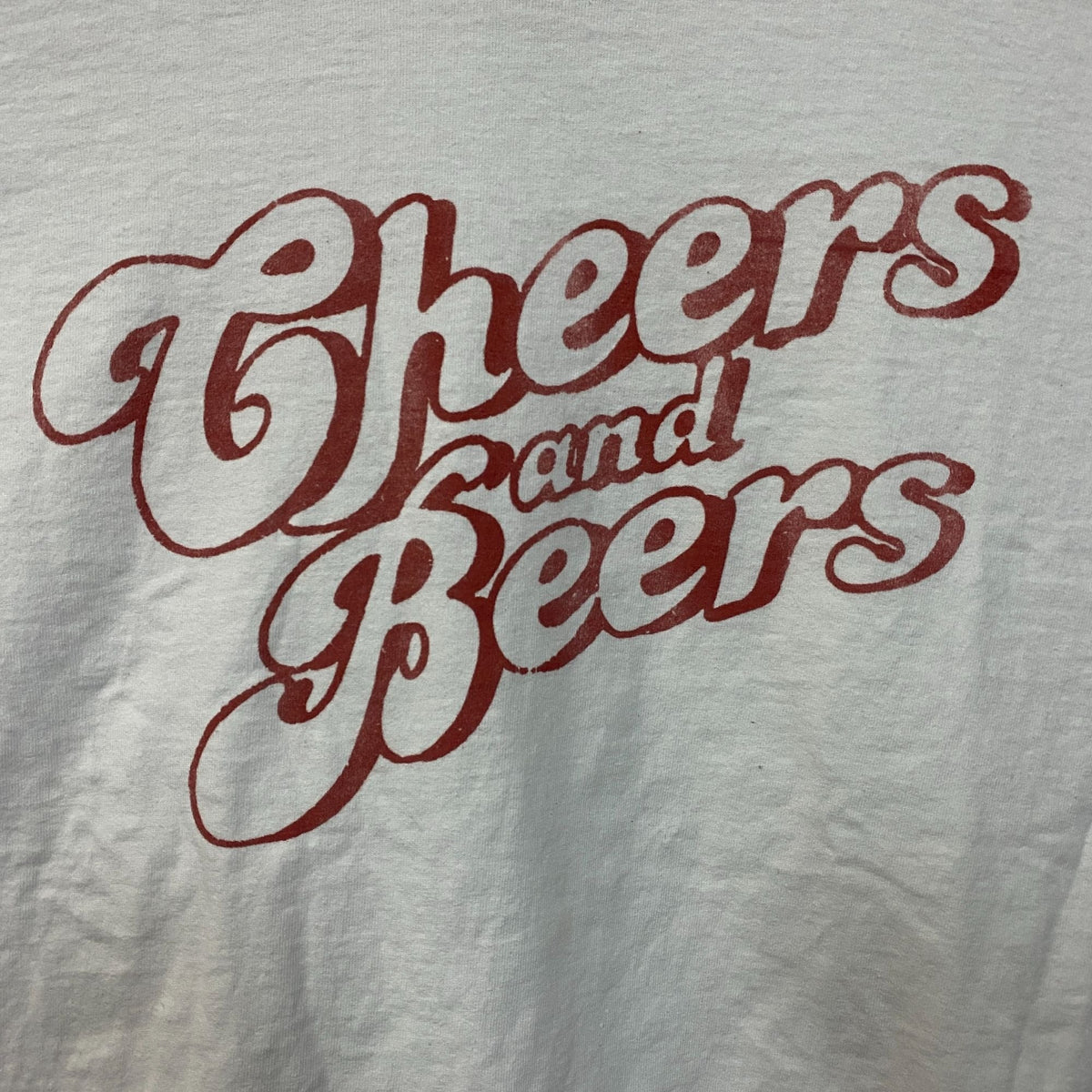 Junk Food Clothing Cheers and Beers Cropped Graphic T-Shirt product image 2