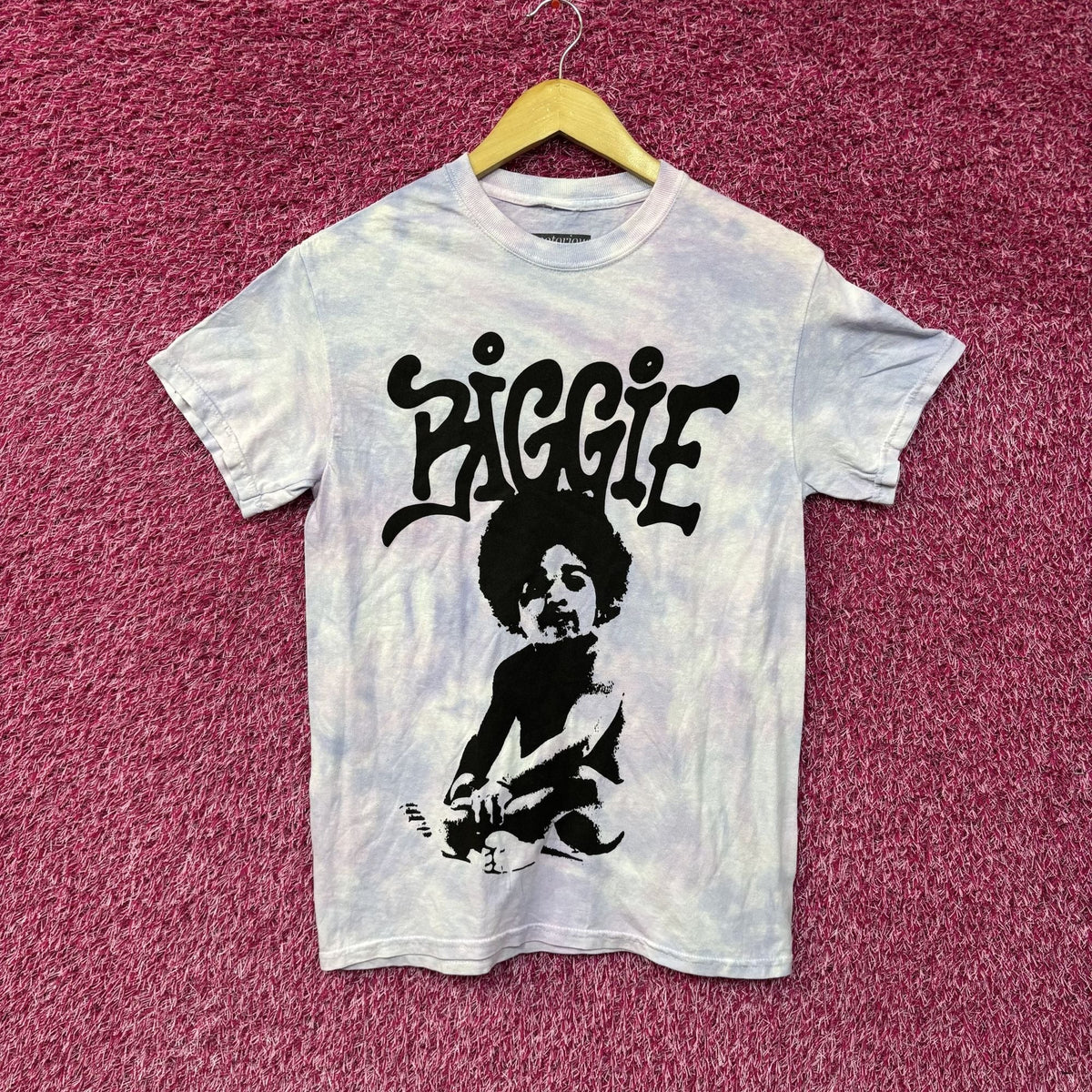 Notorious B.I.G Baby Biggie Lavender Tie Dye Small product image 1