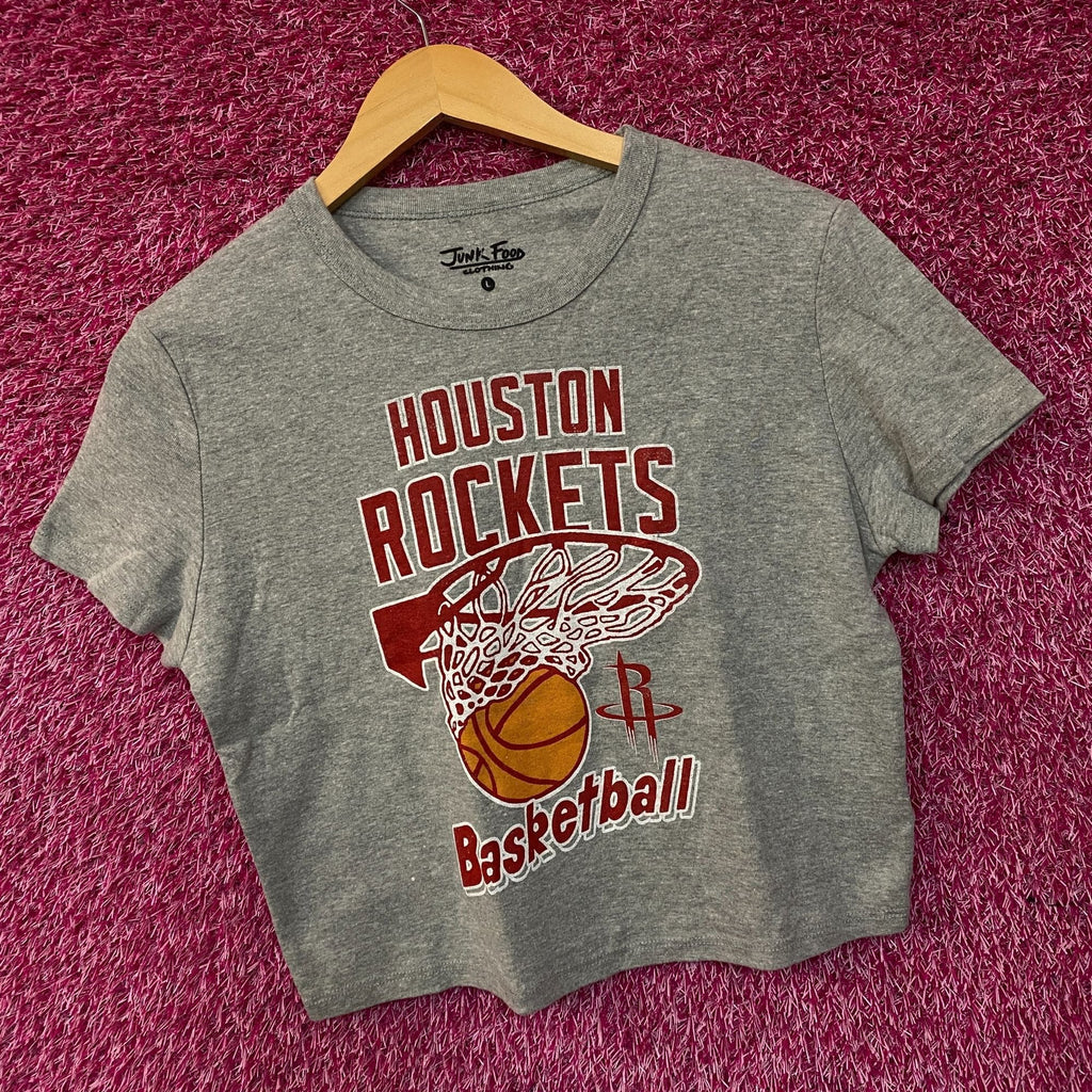 Junk Food Clothing Houston Rockets Graphic Women's Crop product image 3
