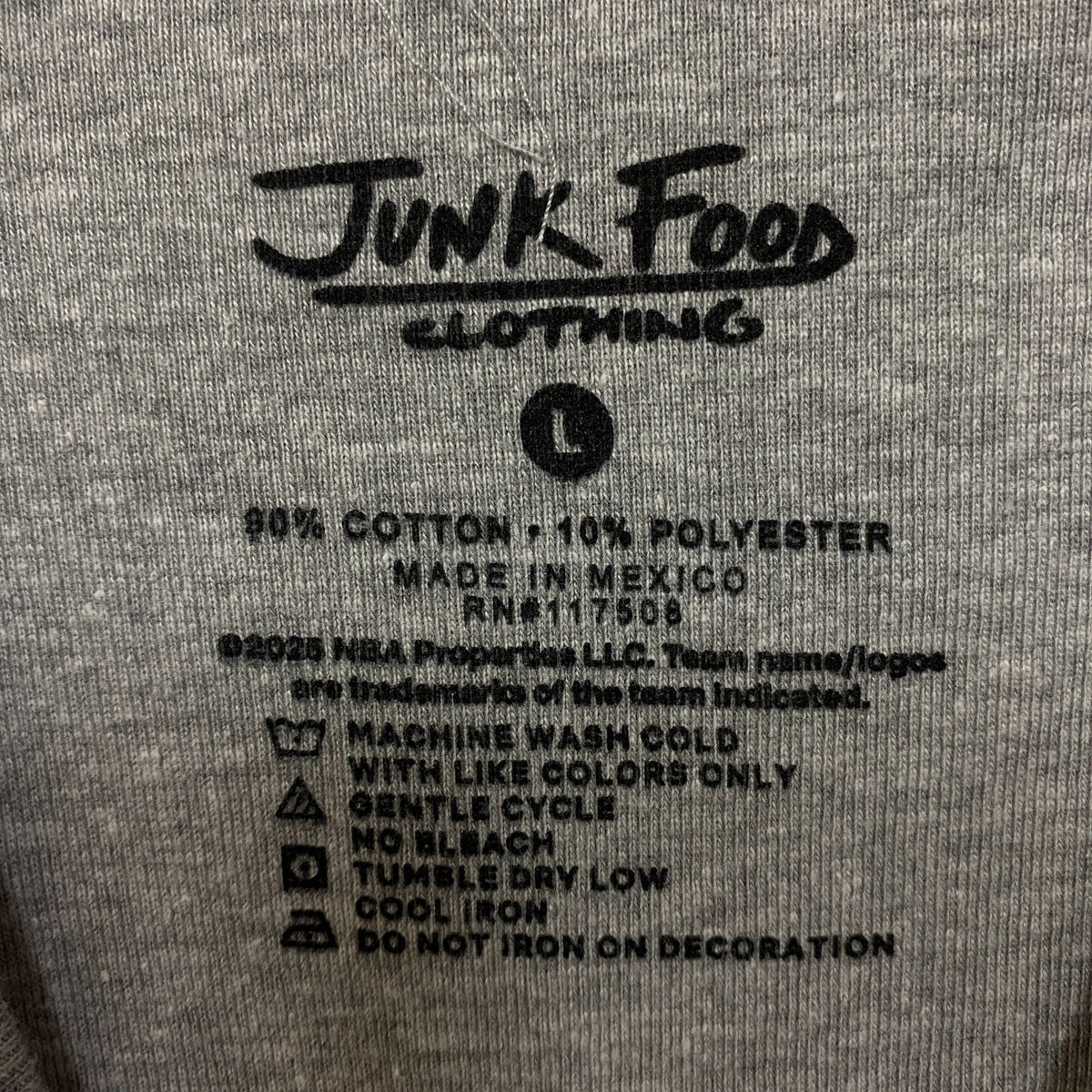 Junk Food Clothing Houston Rockets Graphic Women's Crop product image 4
