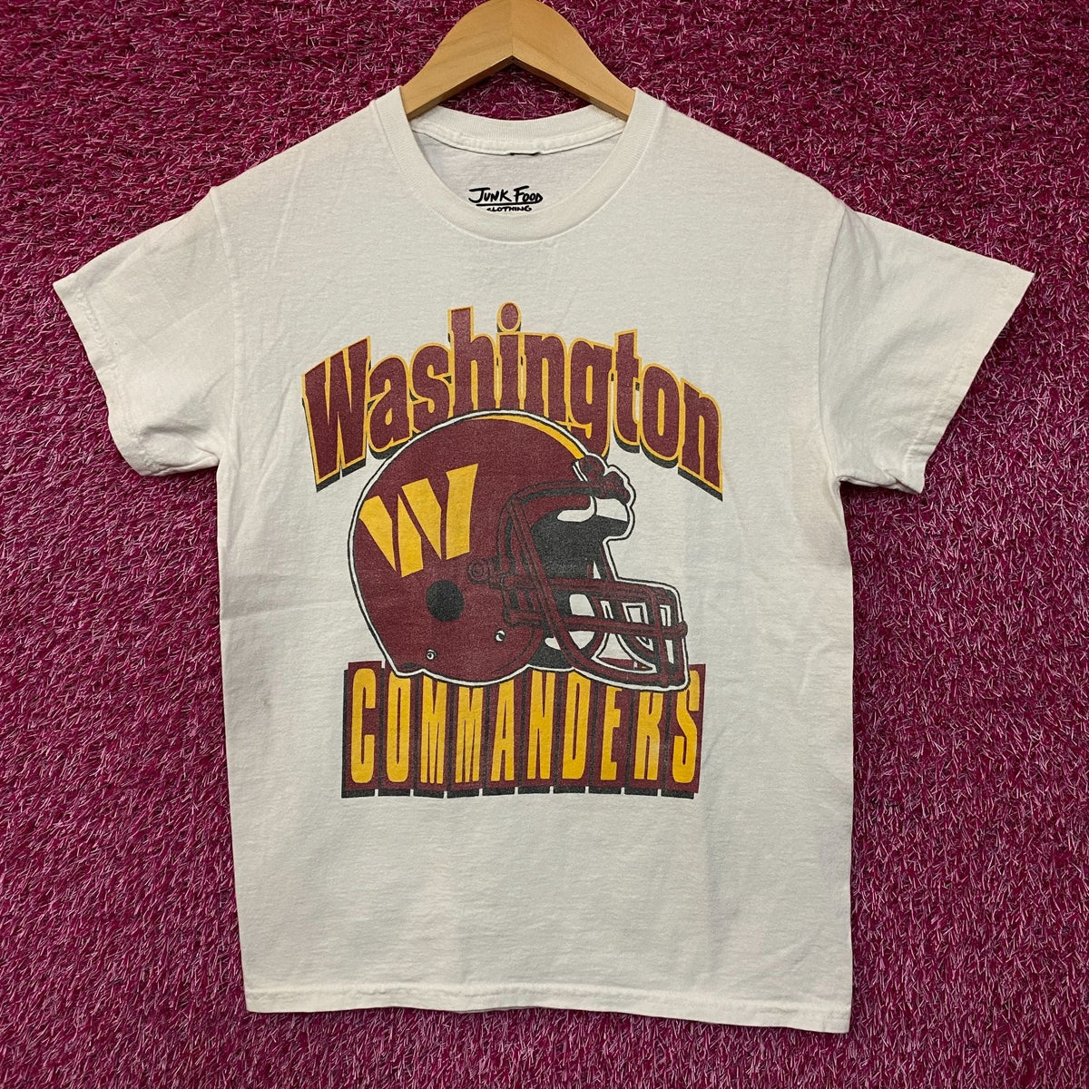 Junk Food Clothing Washington Commanders Throwback Helmet product image 1