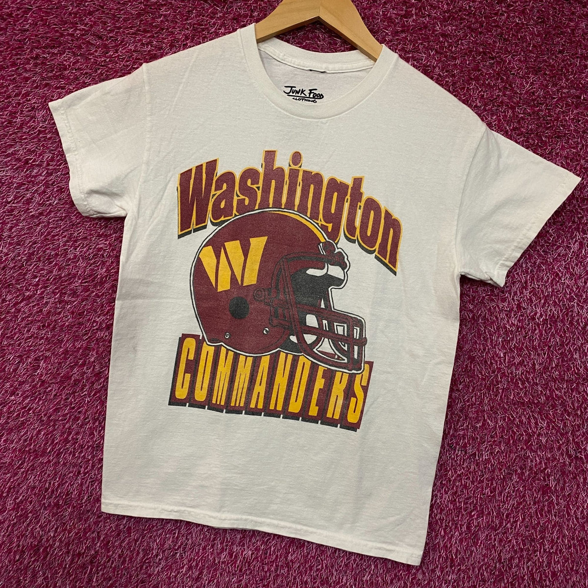 Junk Food Clothing Washington Commanders Throwback Helmet product image 3