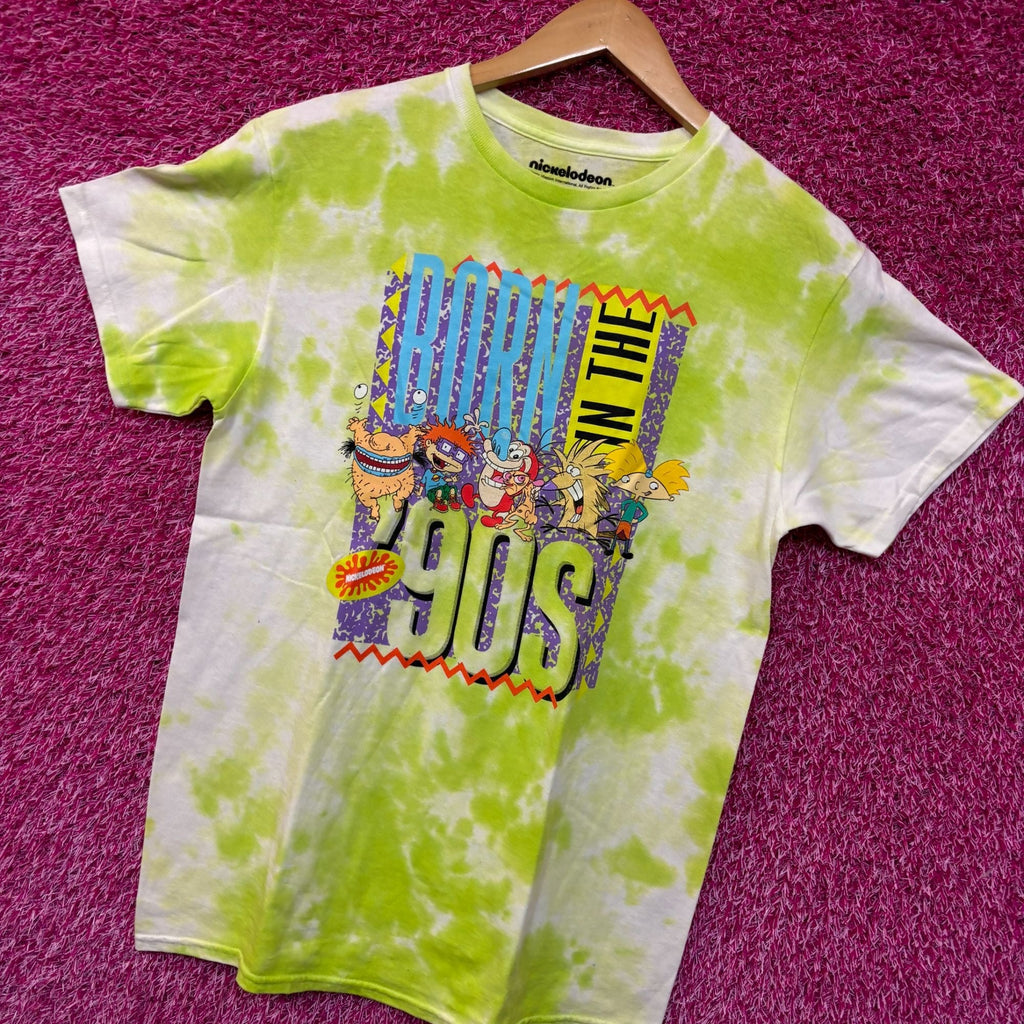Nickelodeon Born In The 90s tiedye Tshirt size medium product image 3