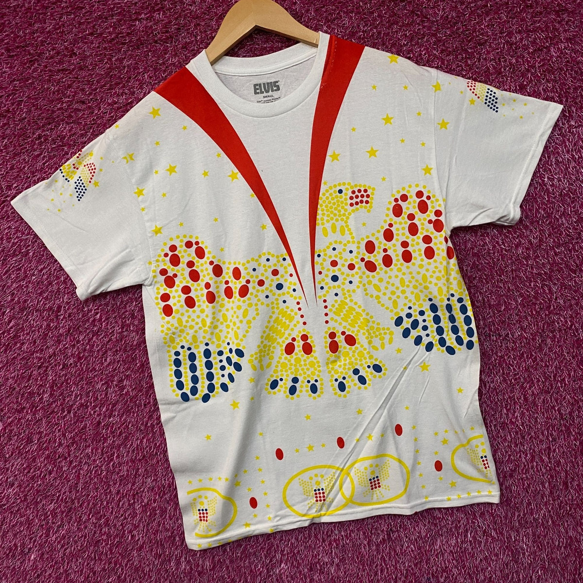 Elvis Presley Iconic Jumpsuit Costume Graphic Tee Small product image 3
